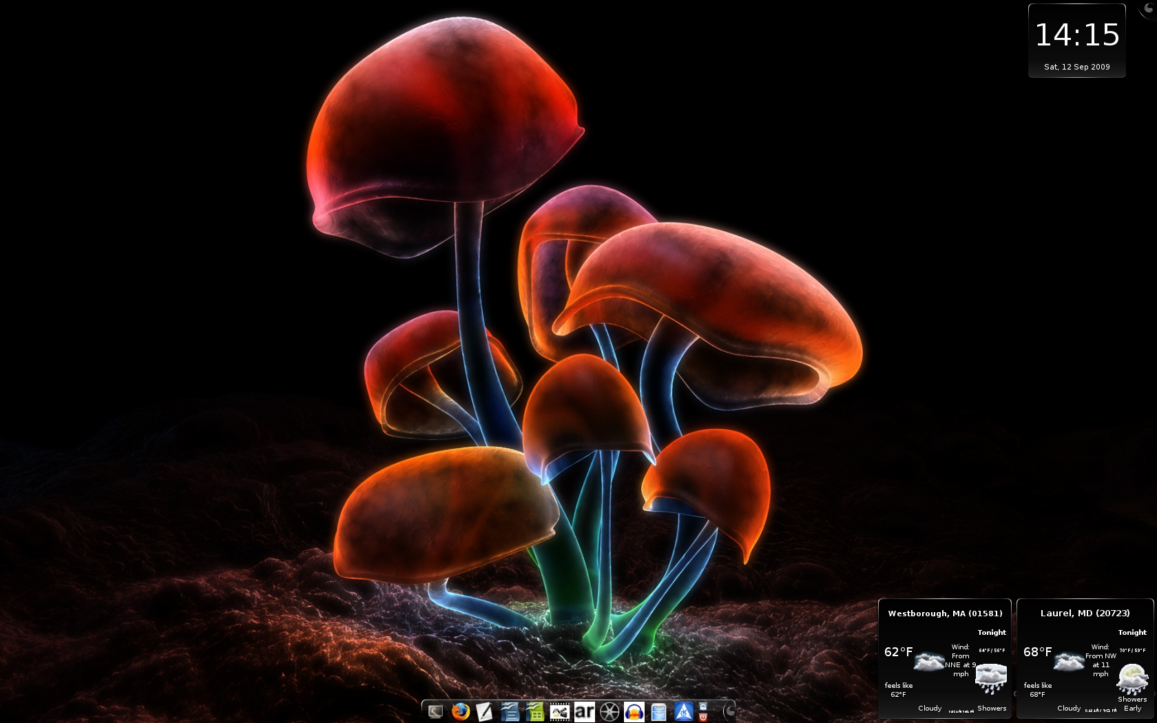 Customised Arch Linux Desktop With Kde Wallpaper C By Ryan