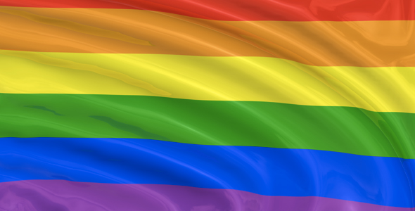 Motion Graphic Videohive Pride Flag With Seamless Loop