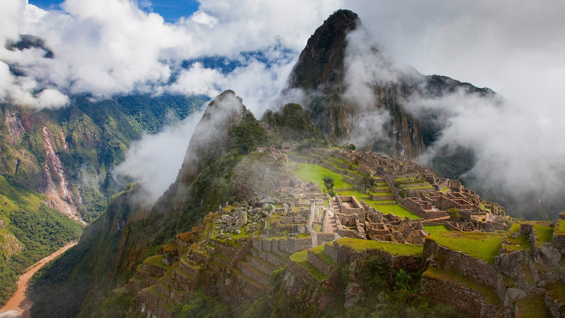 Clouds On Machu Picchu Wallpaper Travel HD