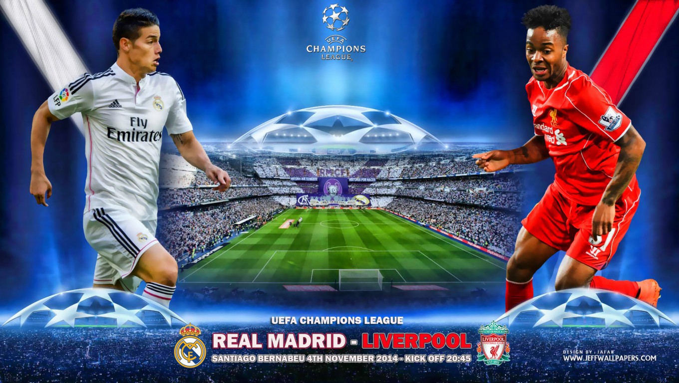 Real Madrid Vs Liverpool Ucl Match HD Wallpaper