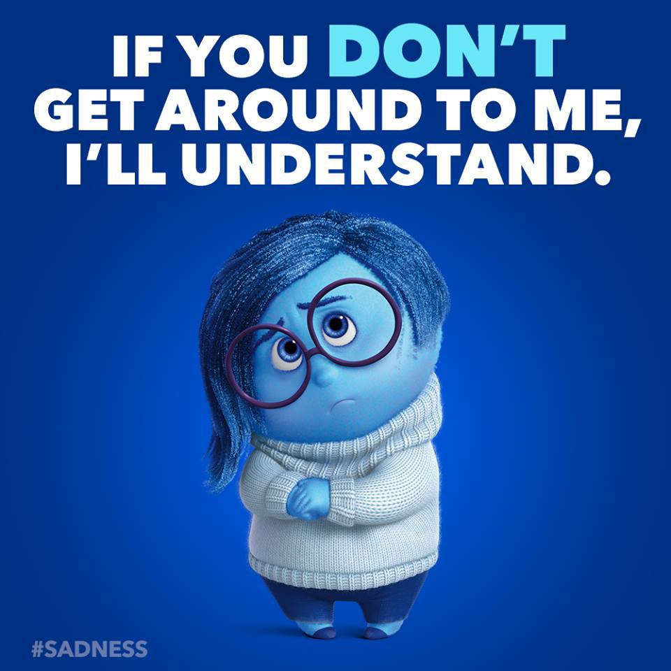 Inside Out Sadness And Disney Wallpaper