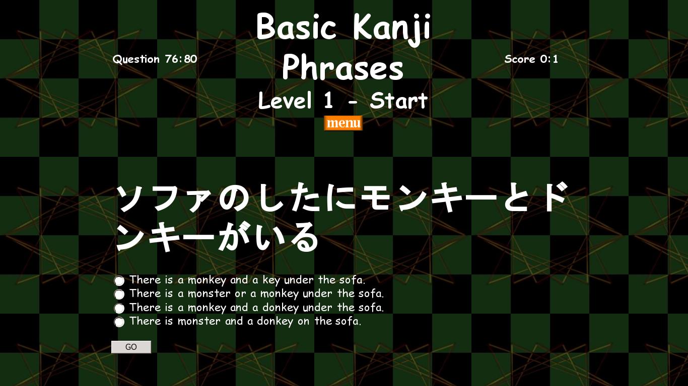 Kanji Phrases Quizzes Wallpaper