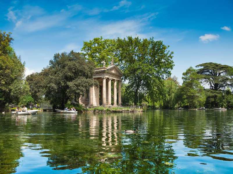 Image Villa Borghese Rome Pc Android iPhone And iPad Wallpaper