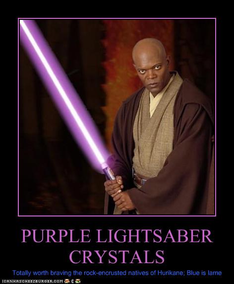 Purple Lightsaber