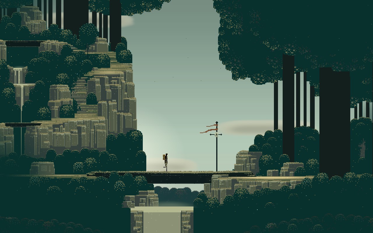 Video Games Pixel Art Antichamber Wallpaper HD
