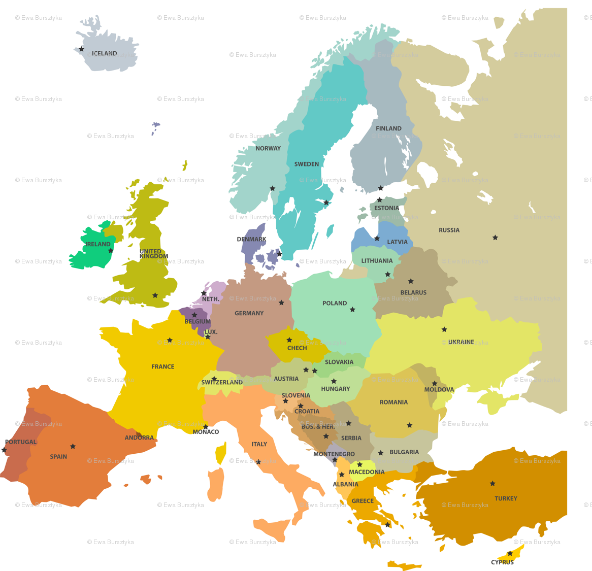 44 Map Of Europe Wallpaper | informacionpublica.svet.gob.gt