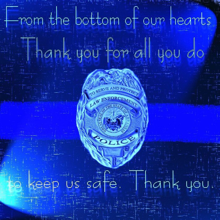 Law Enforcement Appreciation Day 192015 Wear blue clothing in 712x712