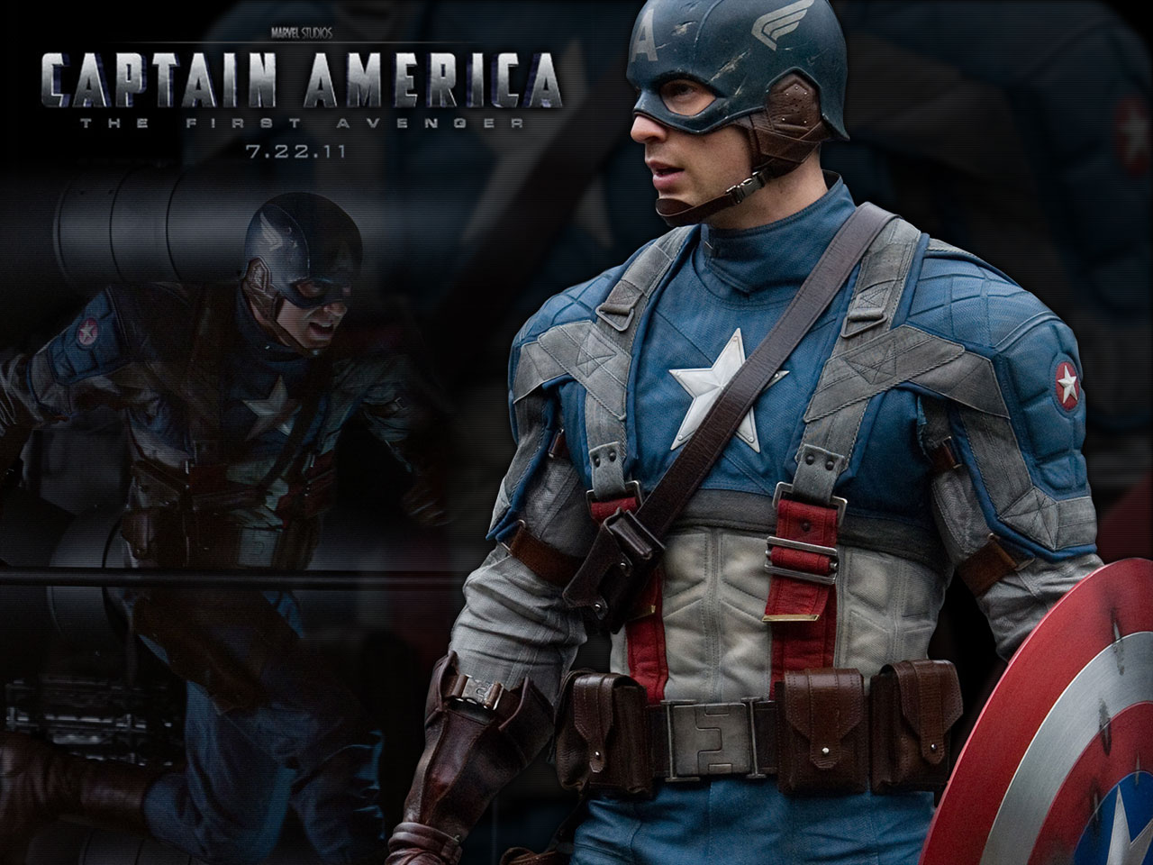 Captain America The First Avenger HD Poster Wallpaper