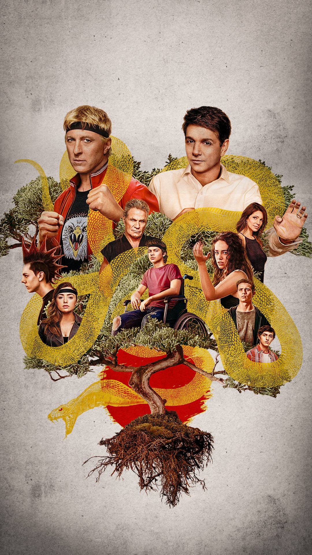 Stay Connected With The Cobra Kai Phone Wallpaper