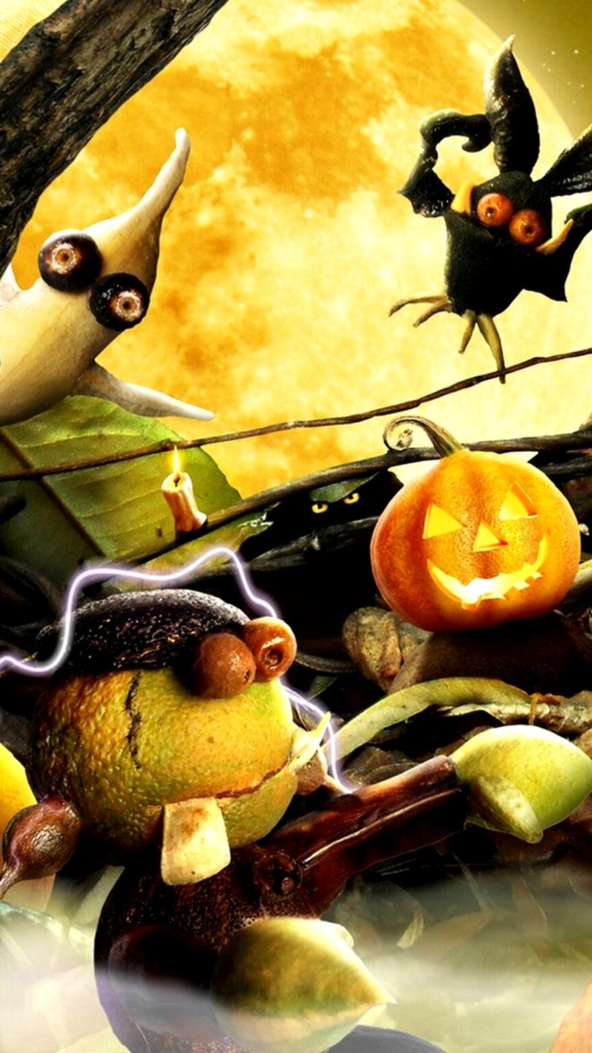 Cute Halloween Cell Phone Wallpaper