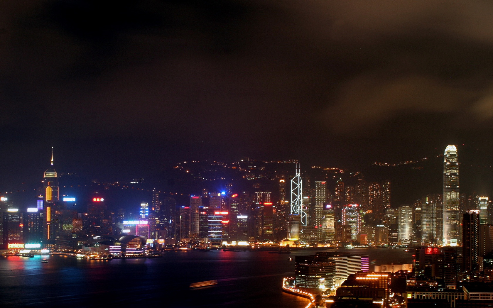 Hong Kong Nights Wallpaper Wallpix HD