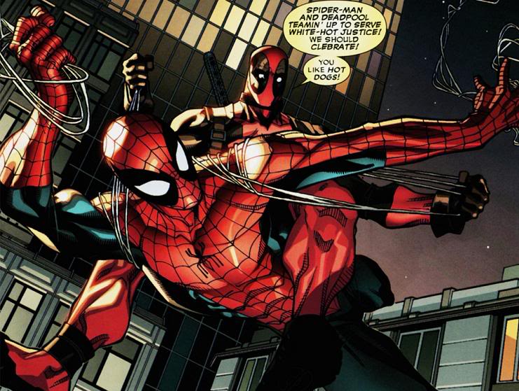 Deadpool Spider Man Team Up Photo By Deadpoolized Photobucket