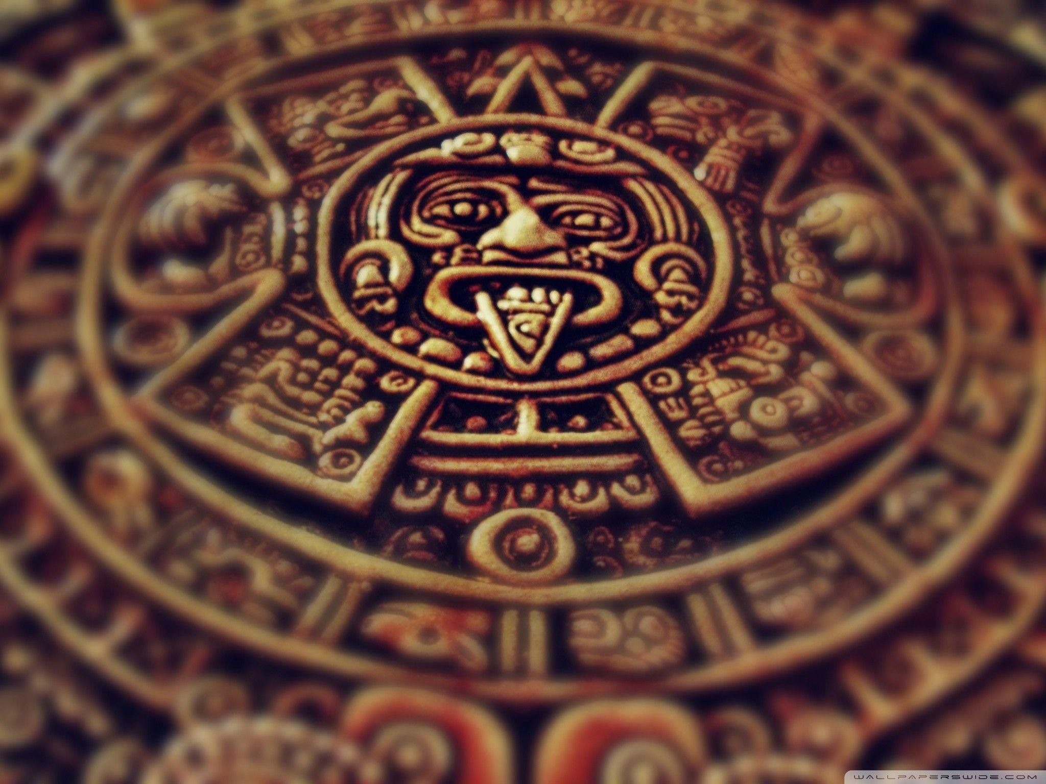 Aztec Art Wallpaper Top Background