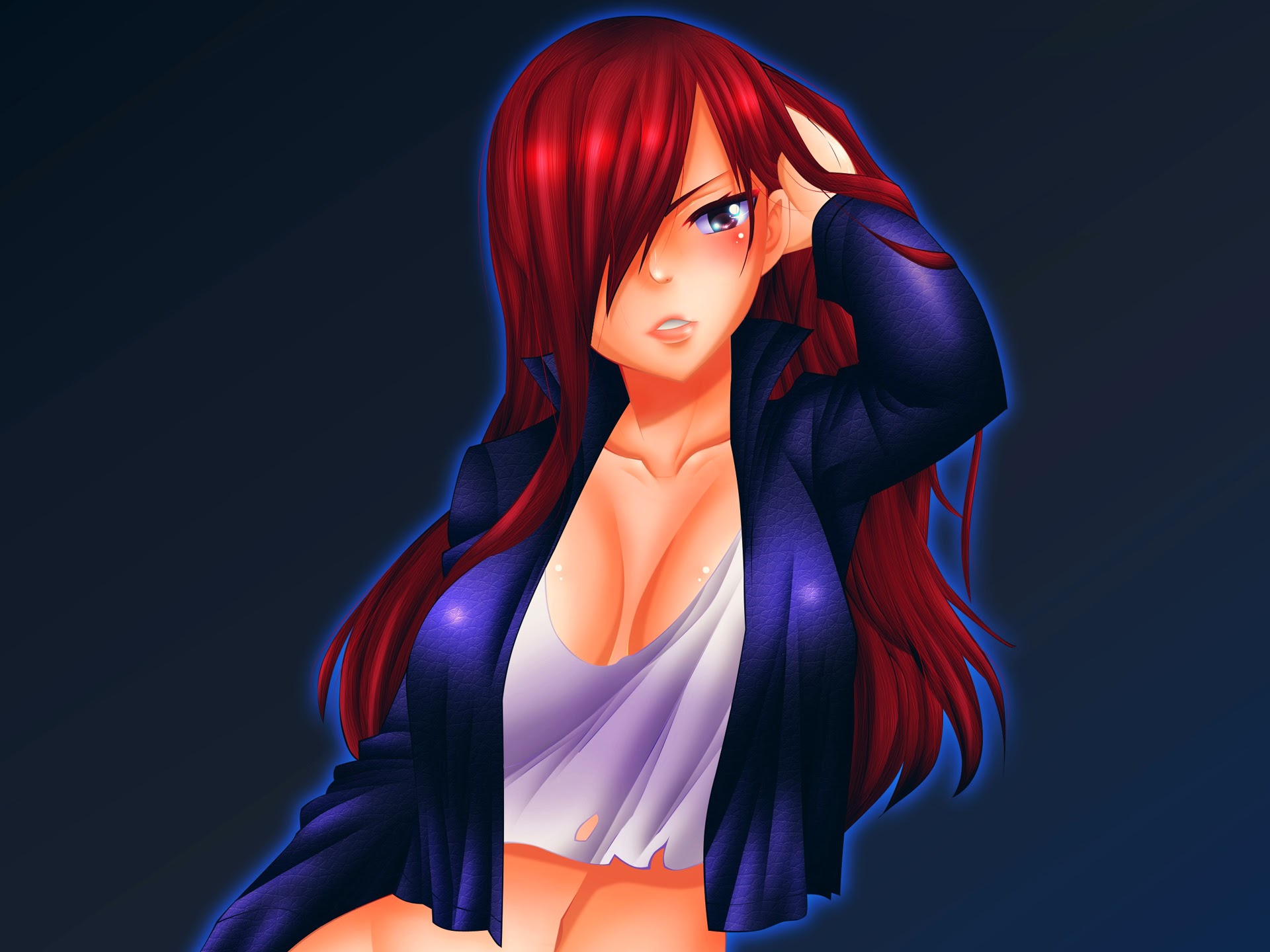 Fairy Tail Erza Scarlet Wallpaper Wallpapersafari