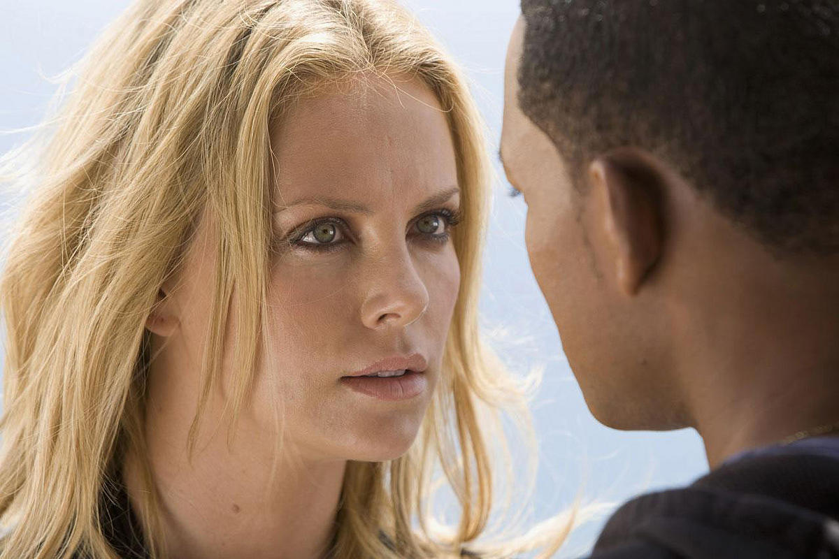 Hancock Image Will Smith And Charlize Theron In