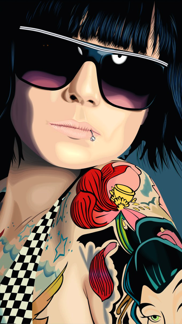 More Search Model Tattoo iPhone Wallpaper Tags Art Vector