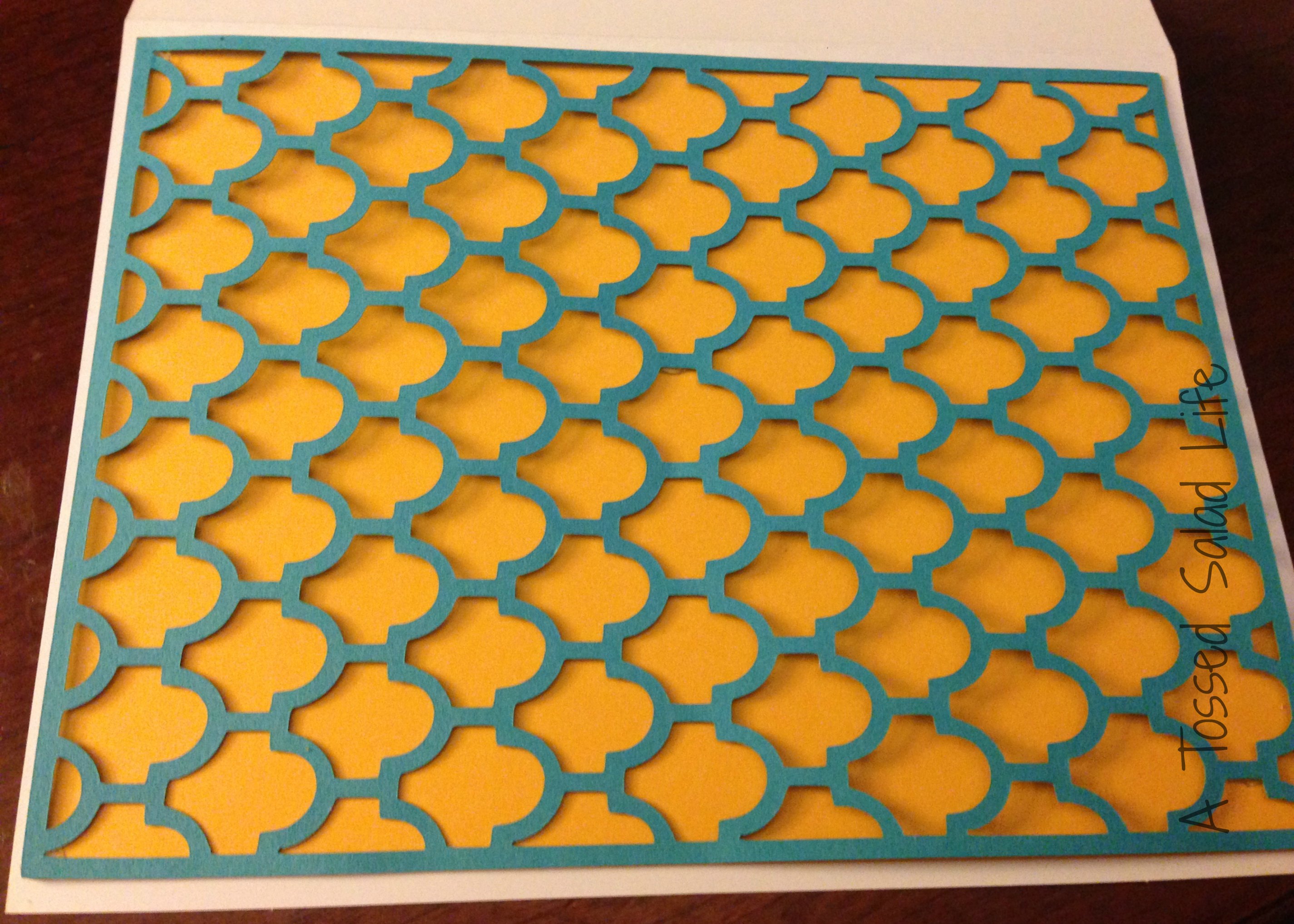 Moroccan Lattice Background My Mom Made That