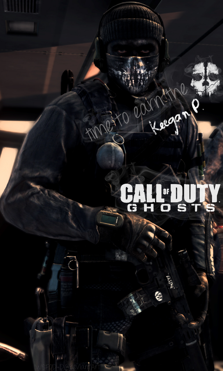 Call Of Duty Ghosts Keegan Phone Wallpaper By Iwsfod D