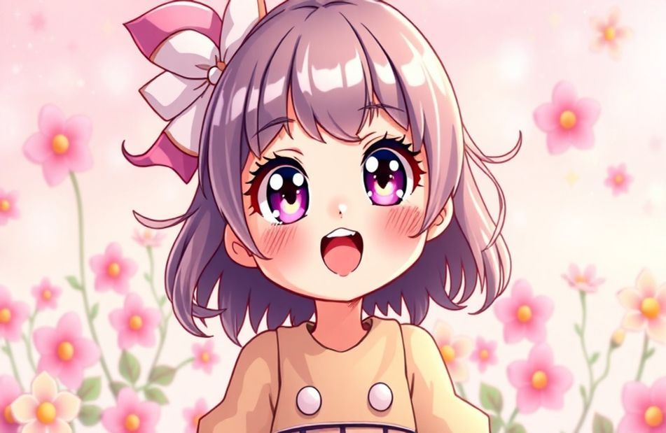 Cute Anime Girls Wallpaper