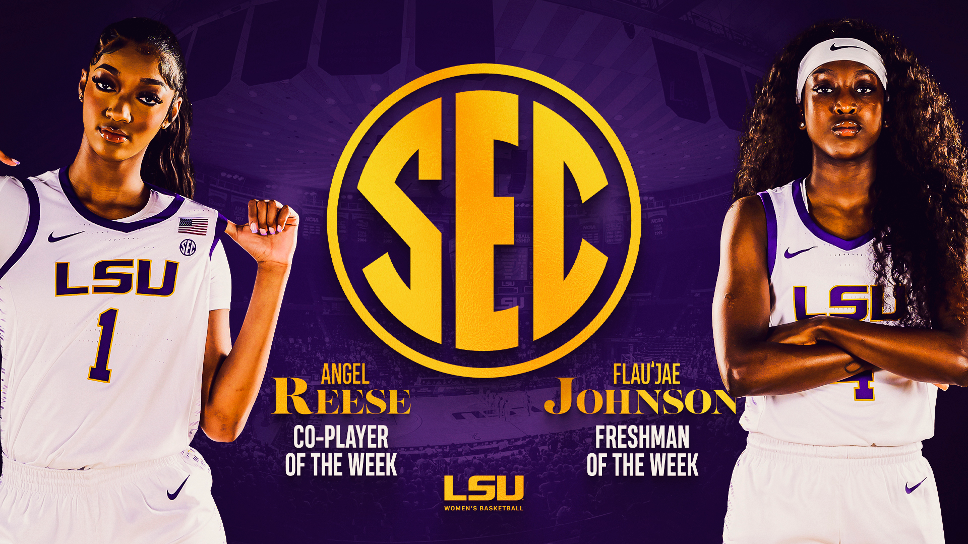 Lsu S Reese Named Sec Co Player Of The Week Johnson Freshman