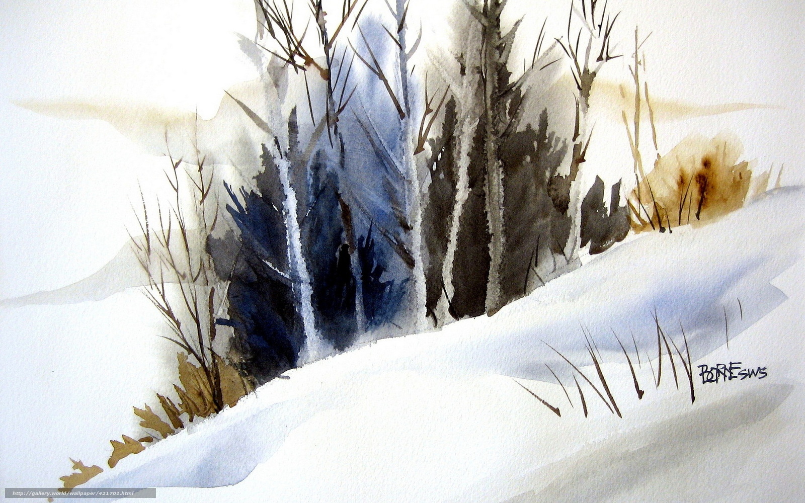 Wallpaper Picture Landscape Watercolor Desktop