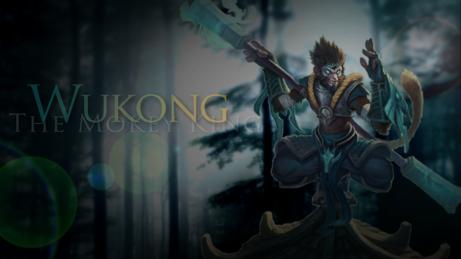 Wukong Wallpaper Black League Of Legends By Sonsofparagon On