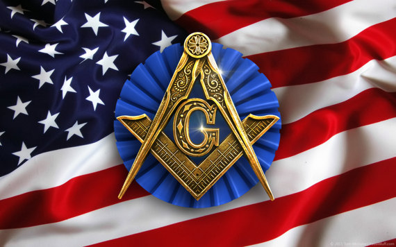 Masonic Symbols Wallpaper Usa Flag Mason Pinwire