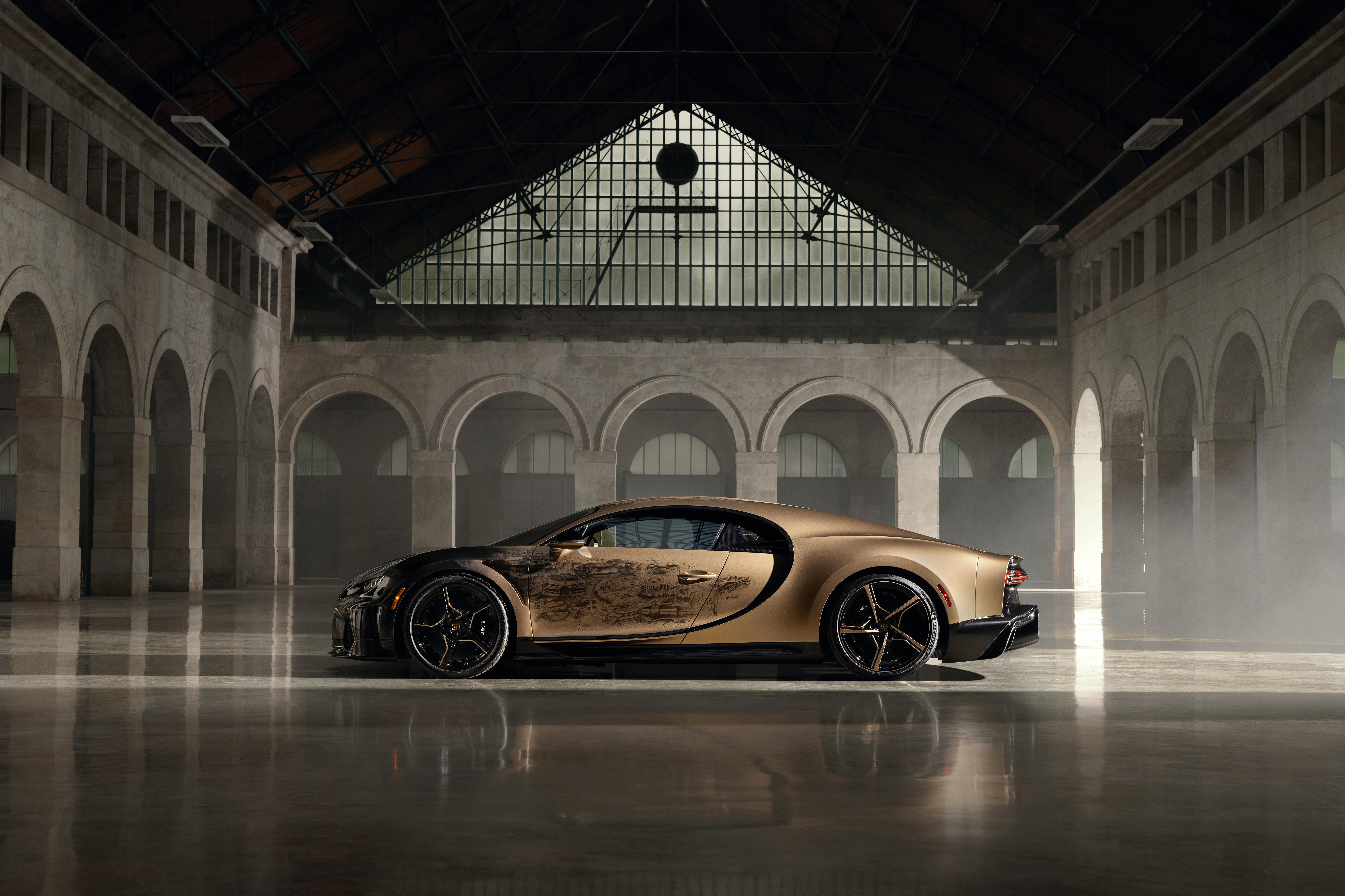 Bugatti Chiron Super Sport Golden Era the pinnacle of hand