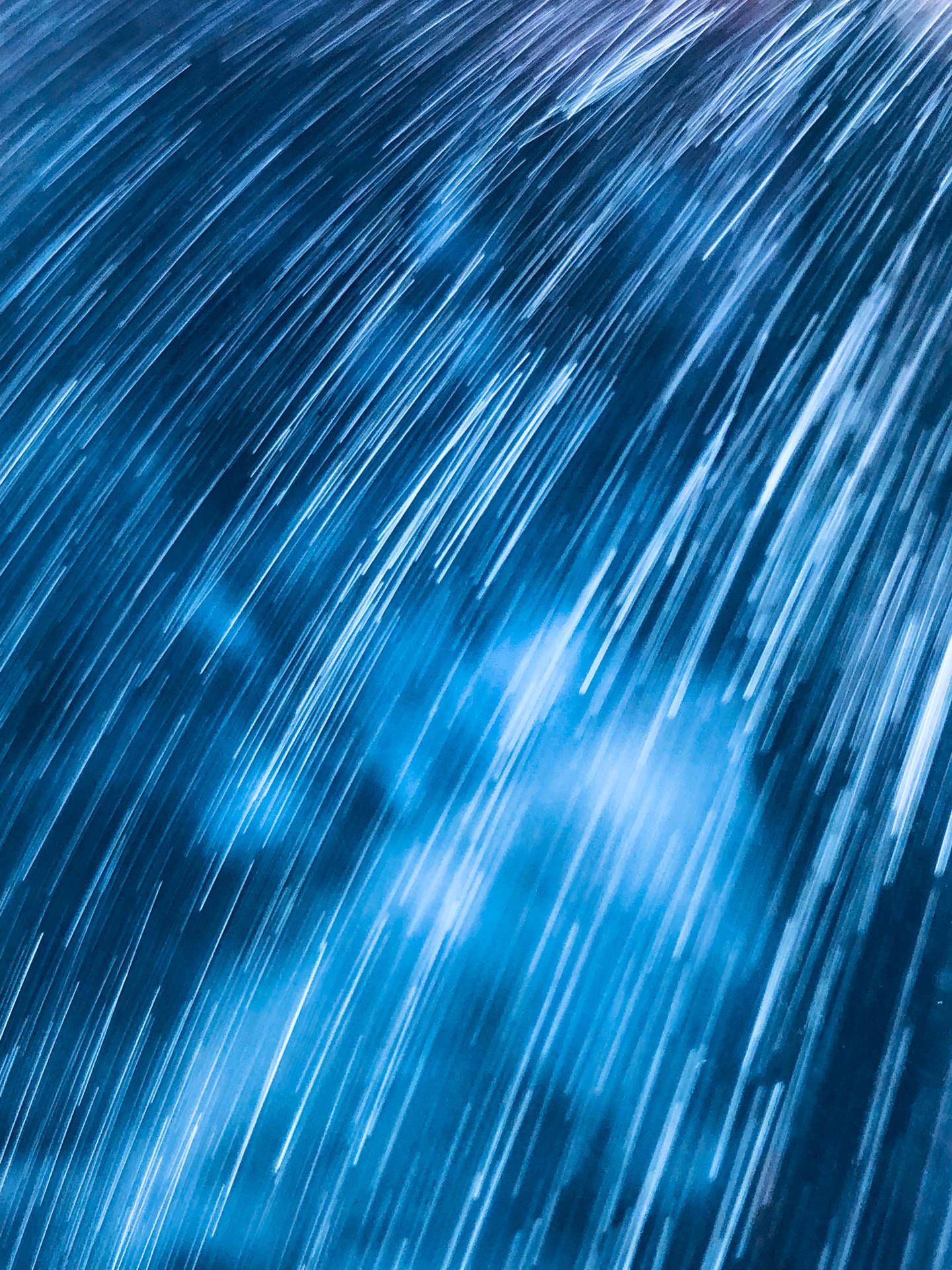 Aesthetic Blue iPhone Wallpaper