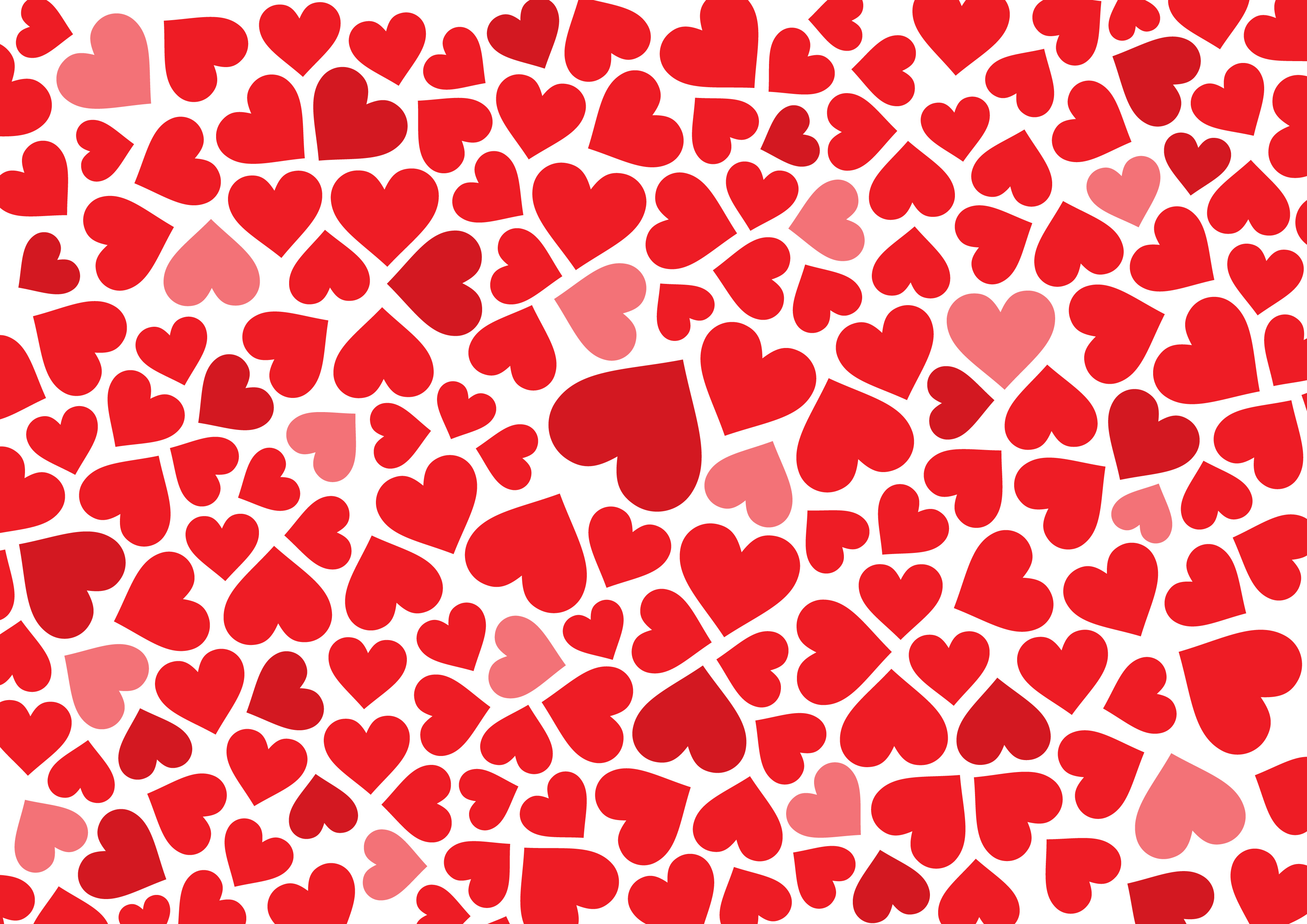 Heart Shaped Background Material Vector 4vector