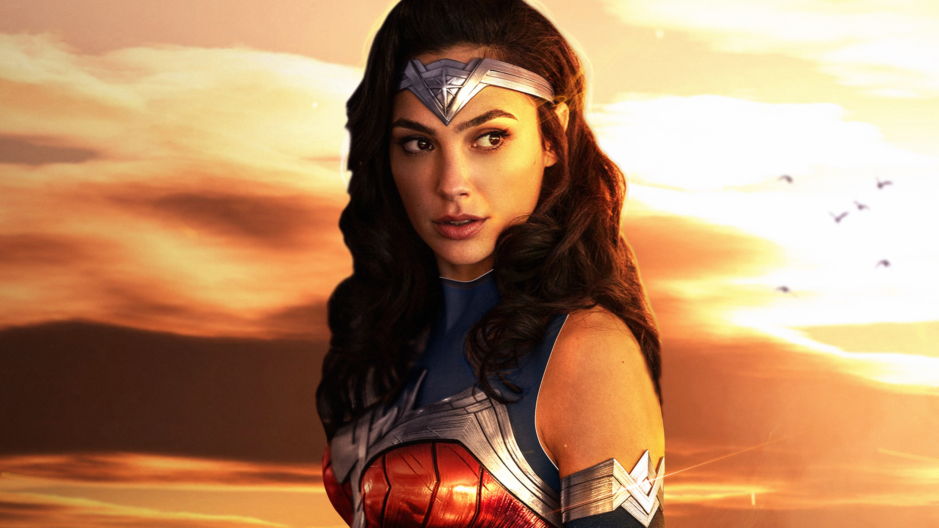 Download movie Wonder Woman Gal Gadot art wallpaper
