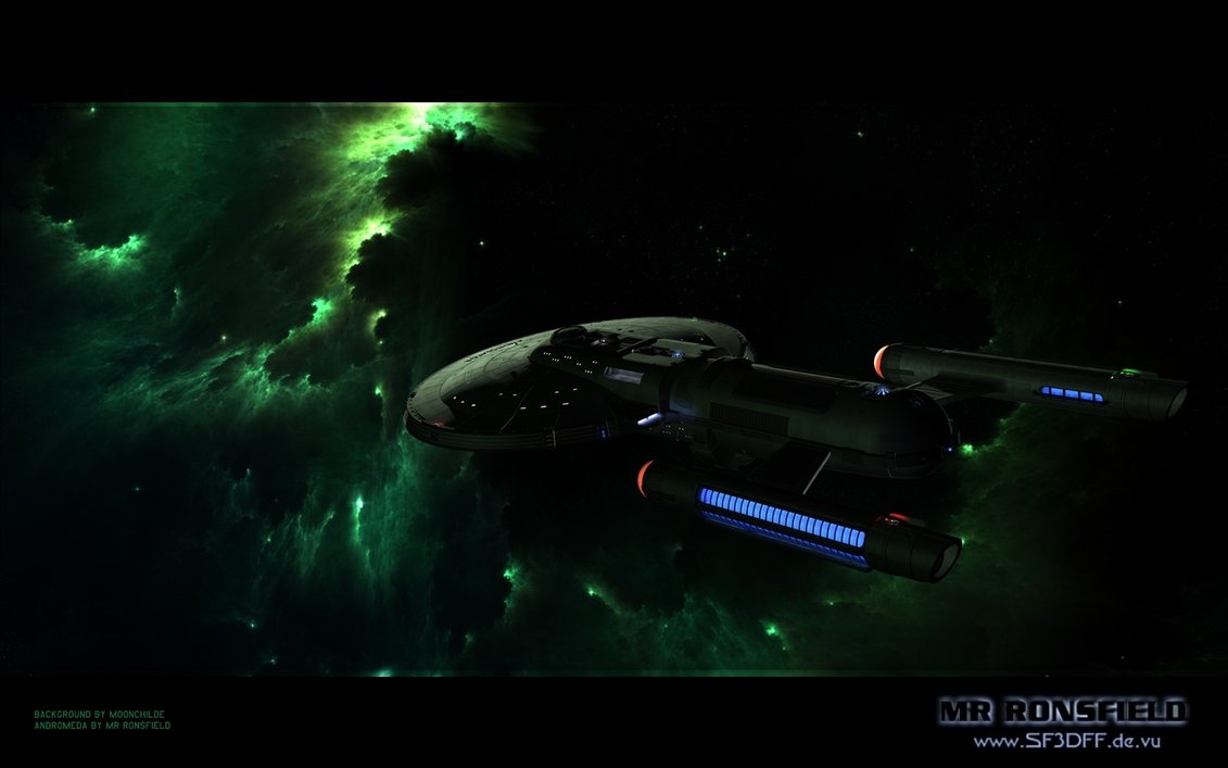 Romulan Wallpaper Andromeda in romulan space by