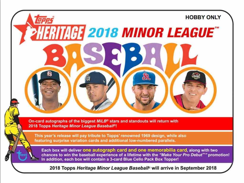 Topps Heritage Minor League Baseball Set Details Card Image