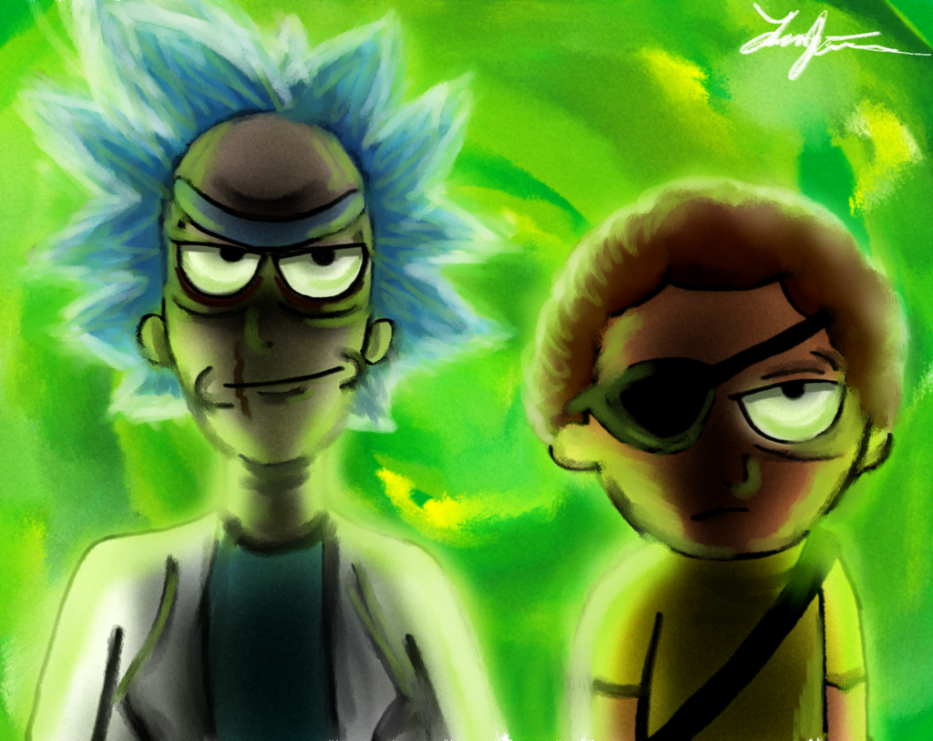 Evil Rick And Morty Ver By Foreal100