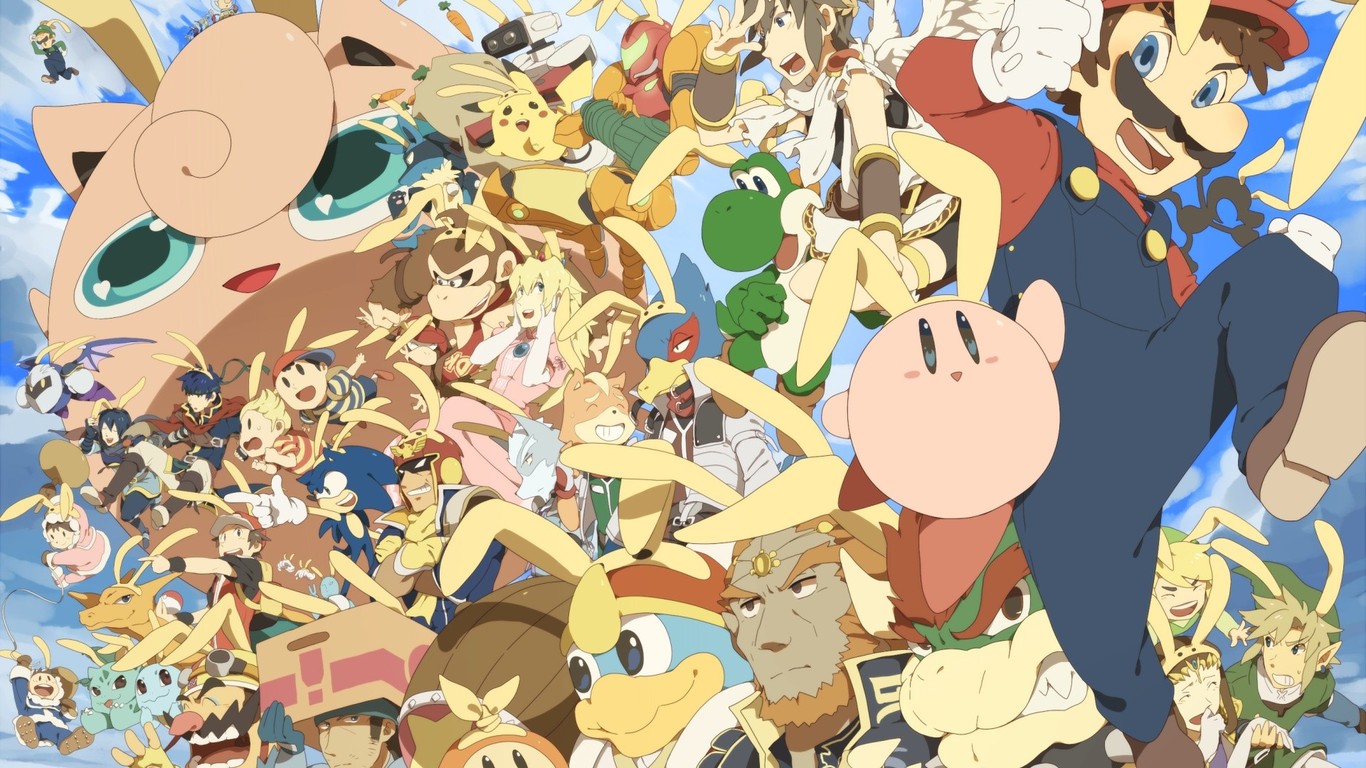 Anime Super Smash Bros wallpaper 15173 1366x768