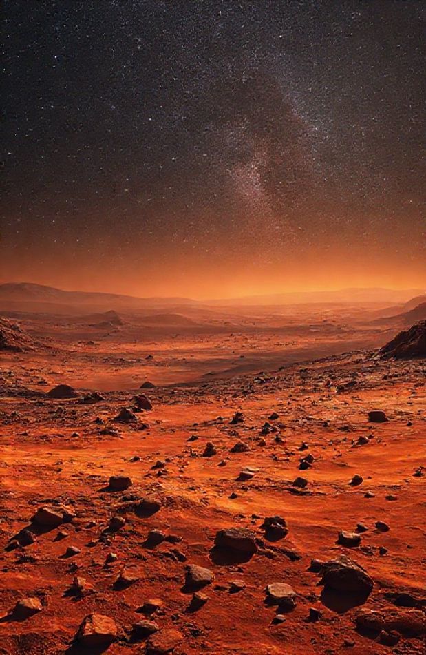 Mars Surface Wallpaper