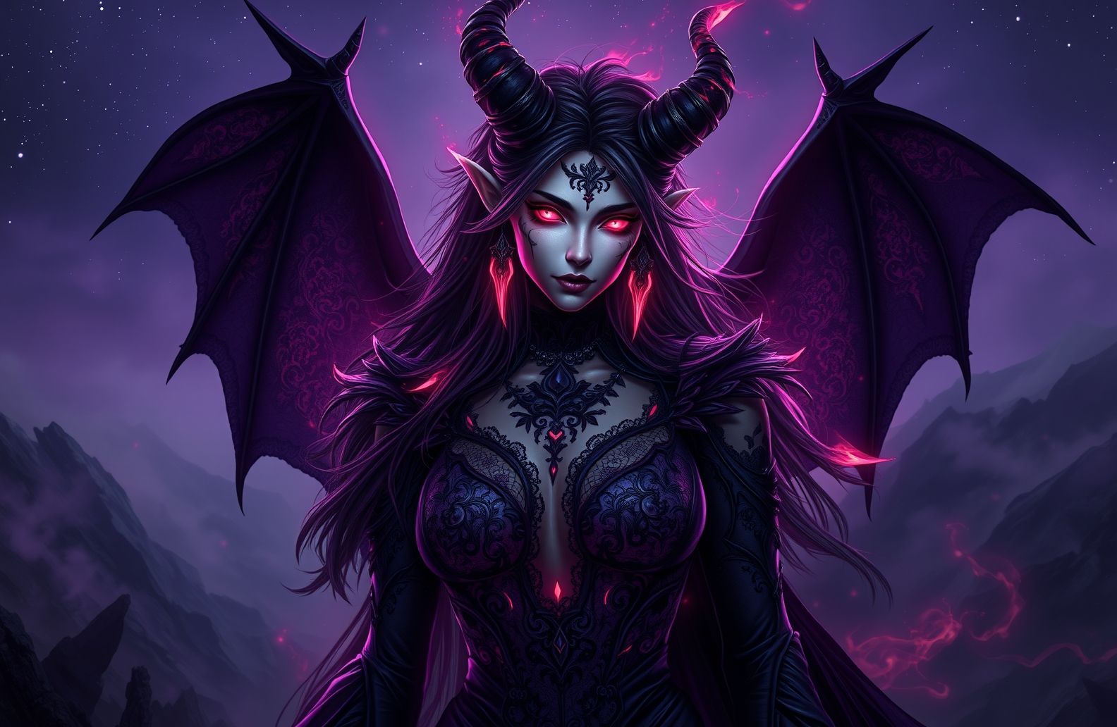 Female Demon Wallpaper
