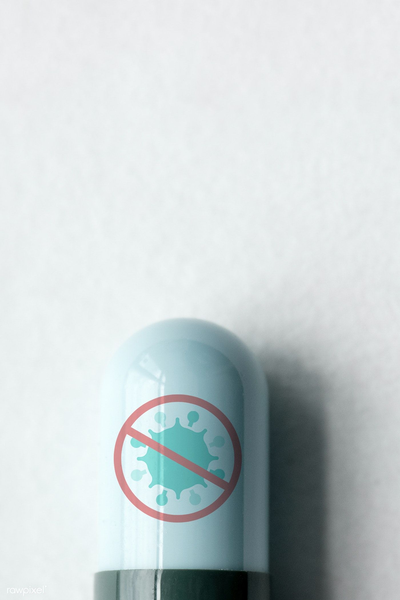 Antiviral Medication On A White Background Image By