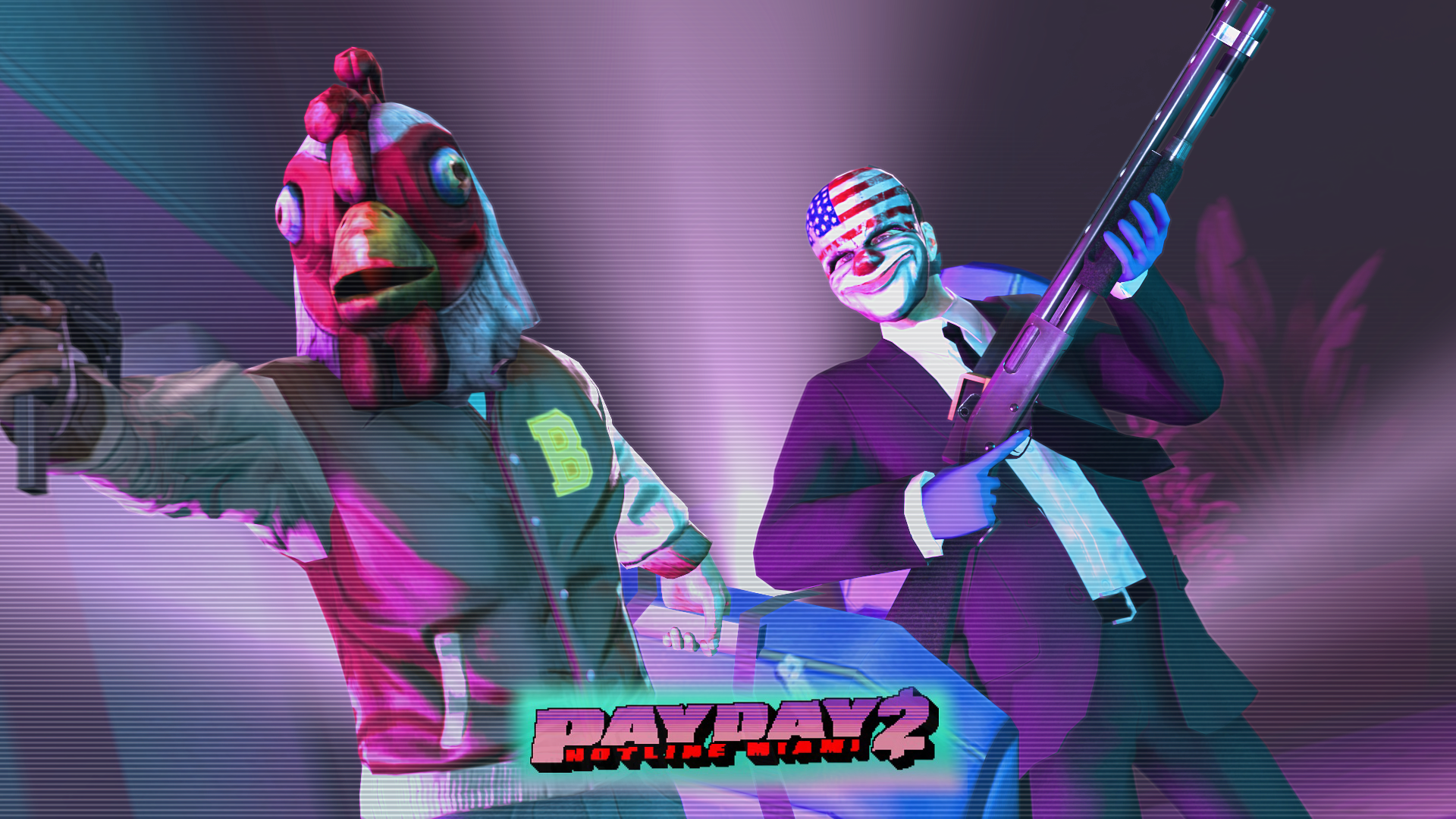 Payday Hotline Miami Wallpaper By Gt118
