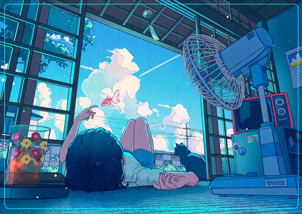 80s Anime Aesthetic Wallpaper