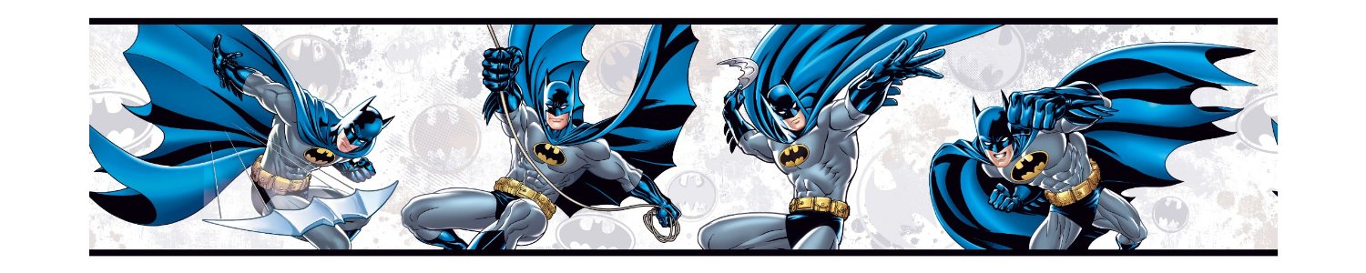  batman the batman border and wallpaper are prepasted and easy to hang