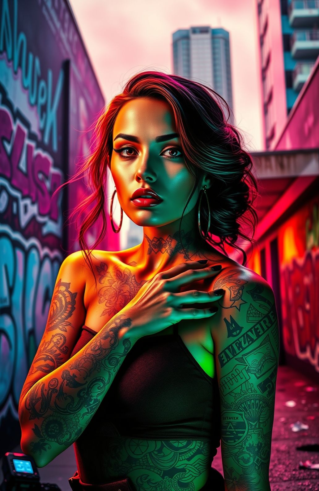 Tattoo Women Wallpaper