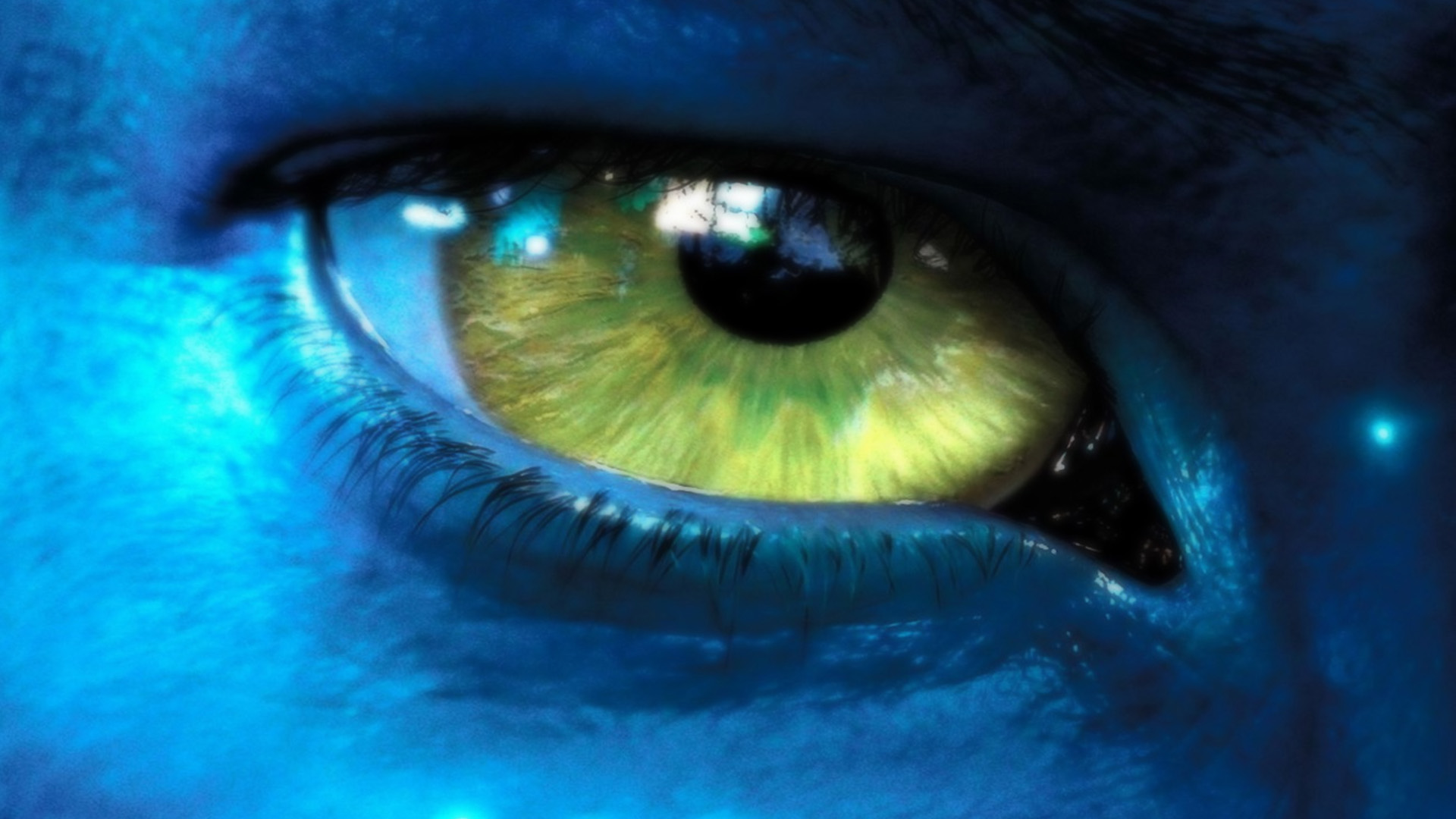 Cool Eyes Avatar Movie Wallpaper