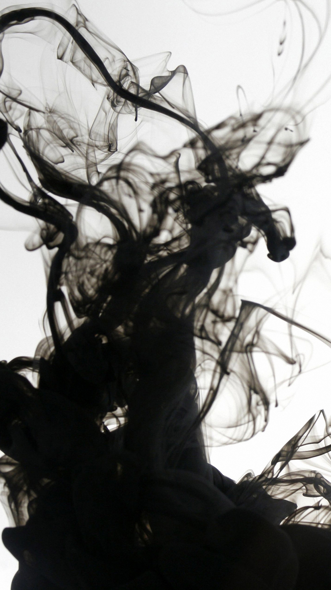 Abstract Black Smoke iPhone 6s Wallpaper HD