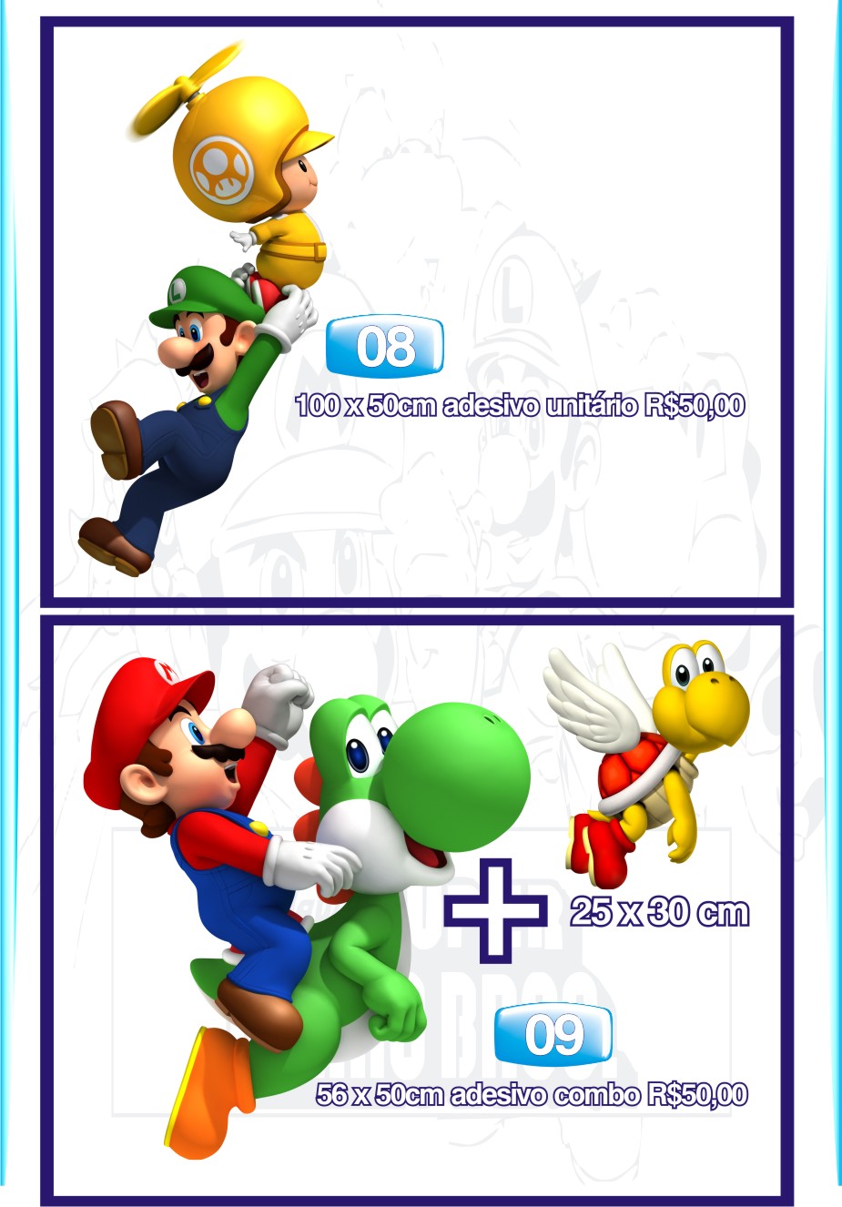 Free download Mario Borders