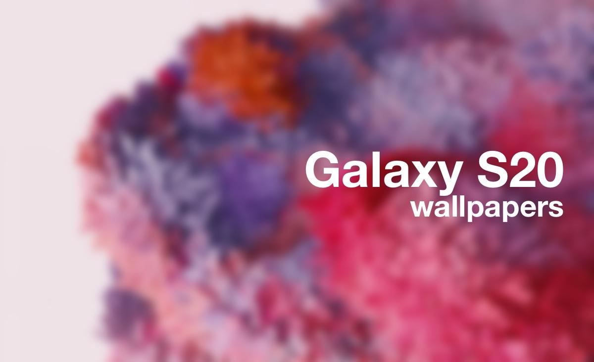 Galaxy S20 Wallpaper Right Now For Any Device Leaked