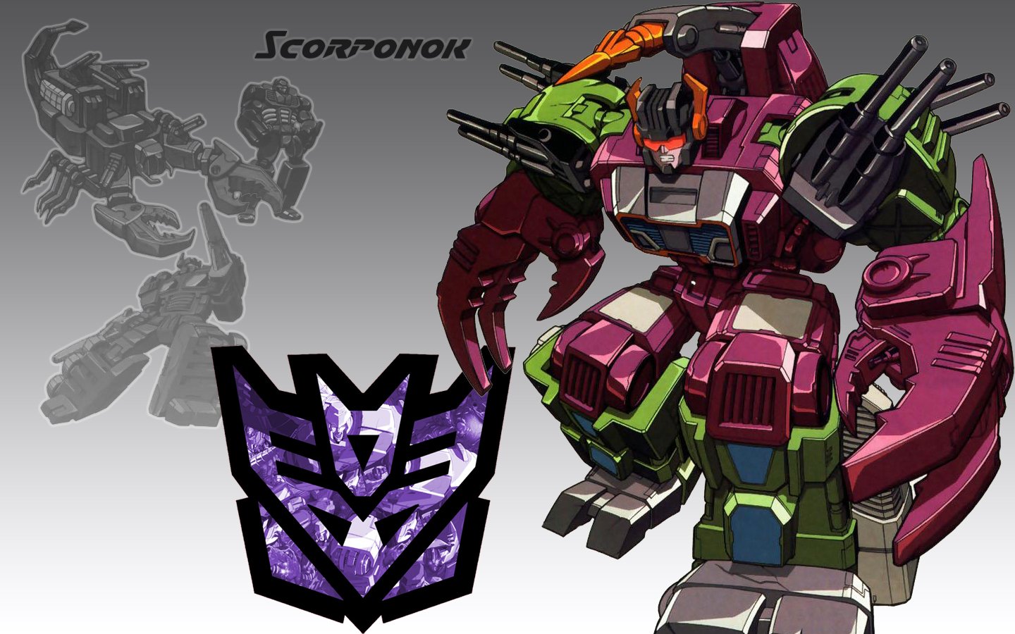 Transformers Generation 1 Wallpapers Full Size   G1 Scorponok DW Art