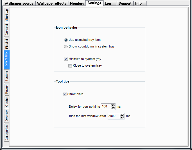 Free download BioniX Wallpaper Changer Manual Icons Tab [662x518] for