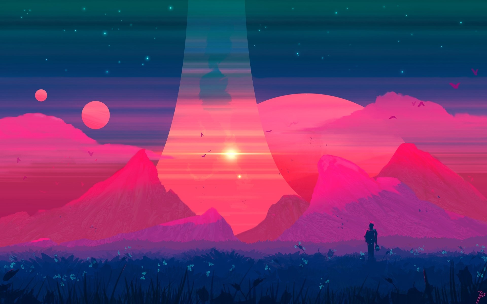 Sci Fi Landscape HD Wallpaper By Josef Barto
