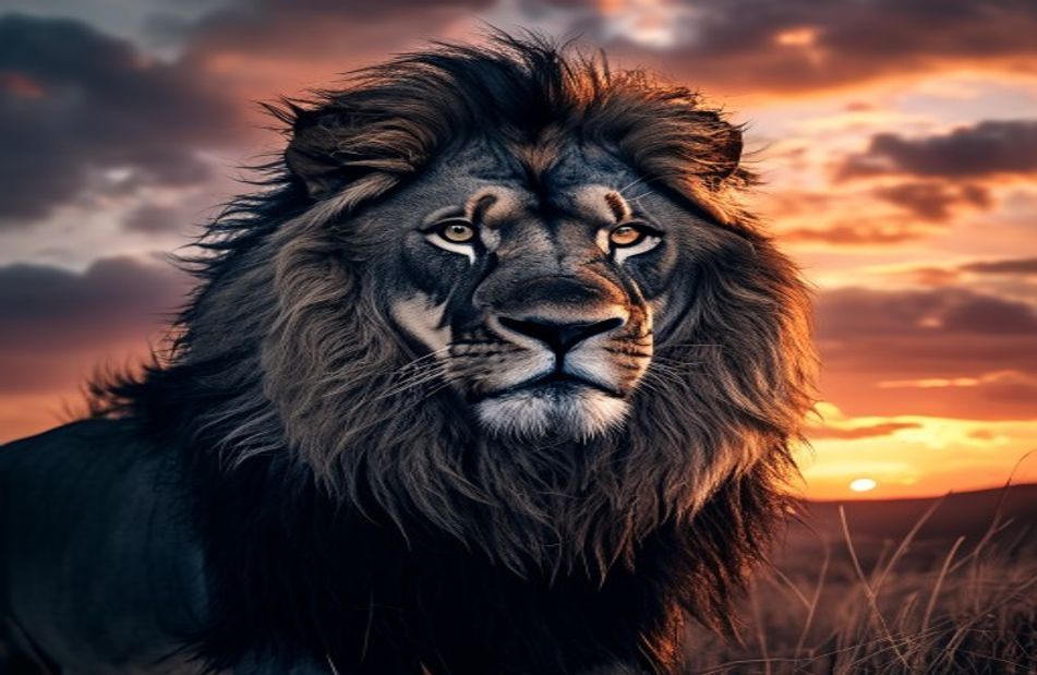 Black Lion HD Wallpaper
